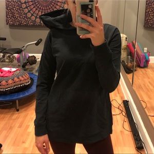 Lululemon hoodie with text on back